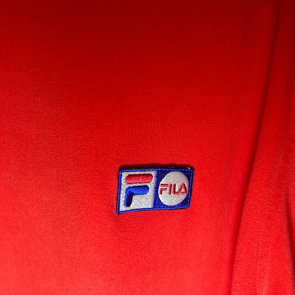 Vintage Fila soccer crest chain stitched oversized T-shirt - Picture 5 of 9